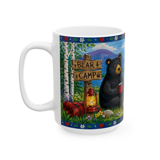 Bear Camp Morning Mug Ceramic Mug (15oz)