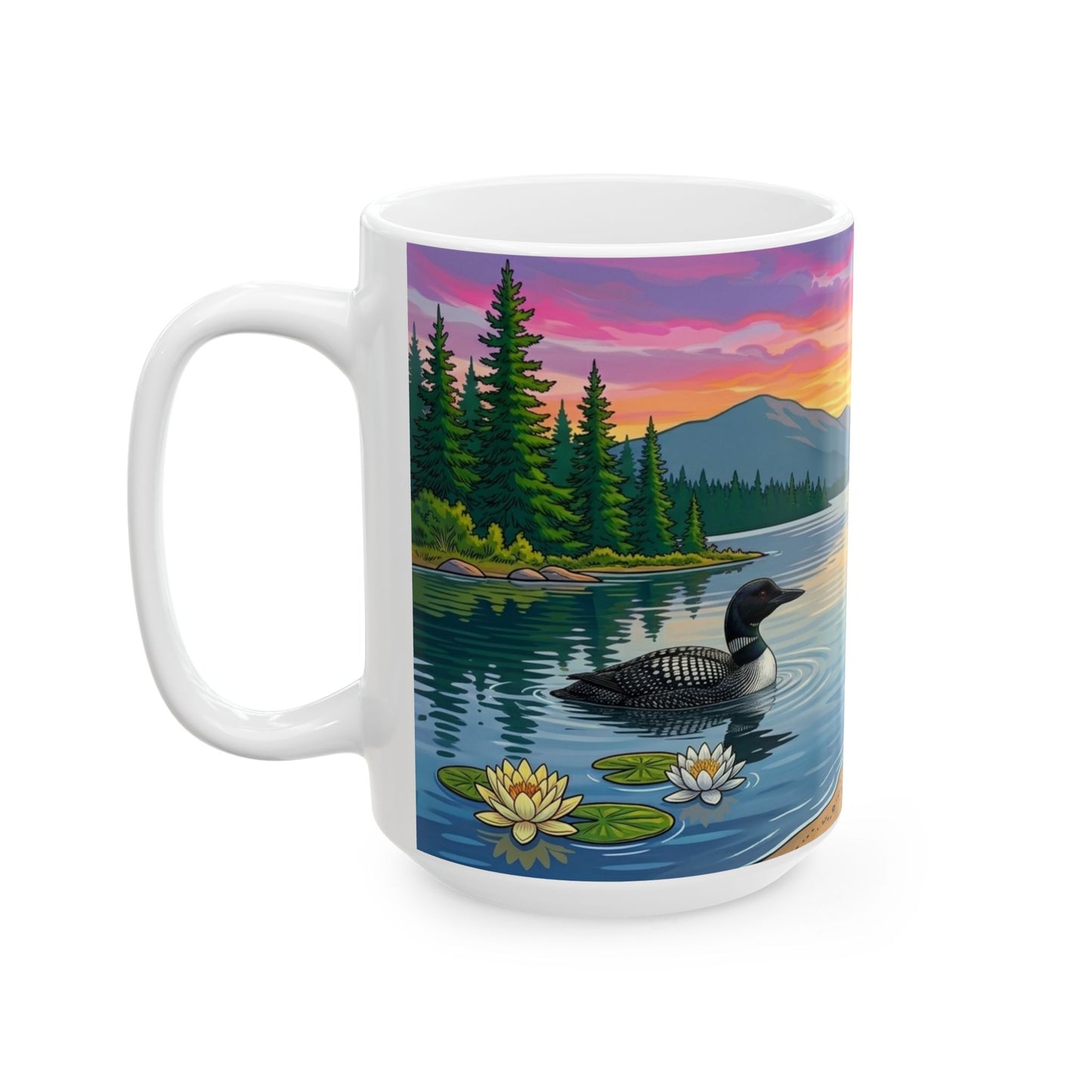 Morning Brew Ceramic Mug, (15oz)