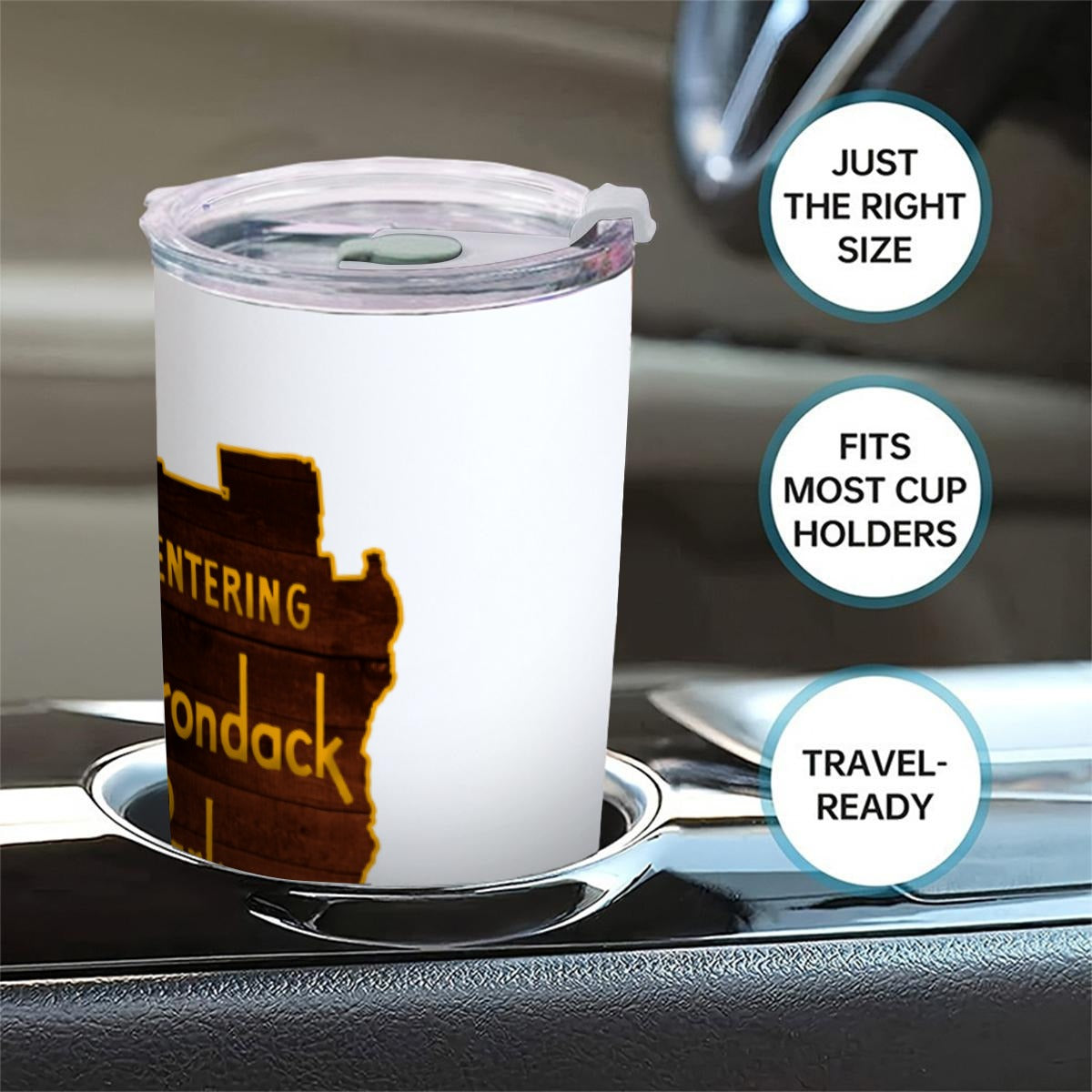 Entering Adirondack Park 20oz Stainless Steel Tumbler | Free Shipping