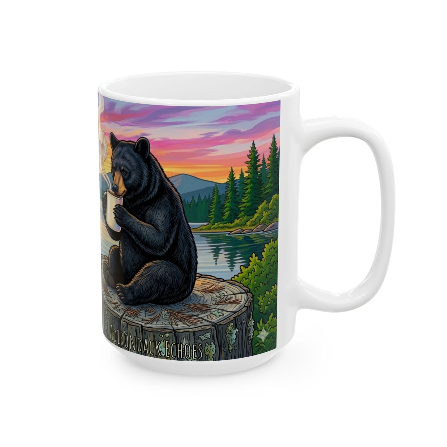 Morning Brew Ceramic Mug, (15oz)