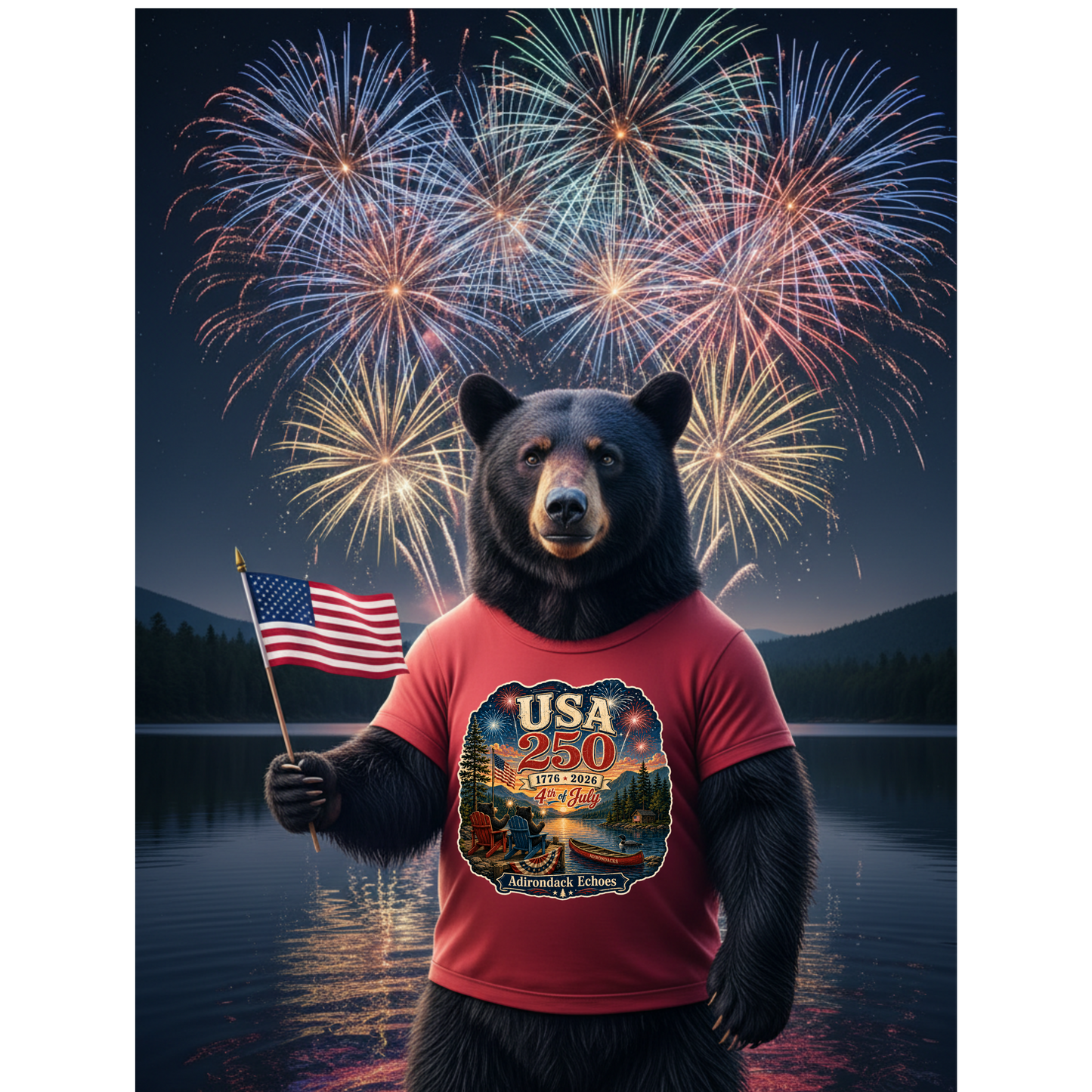 USA 250 | Adirondack Celebration | Limited Edition Heavyweight Tee