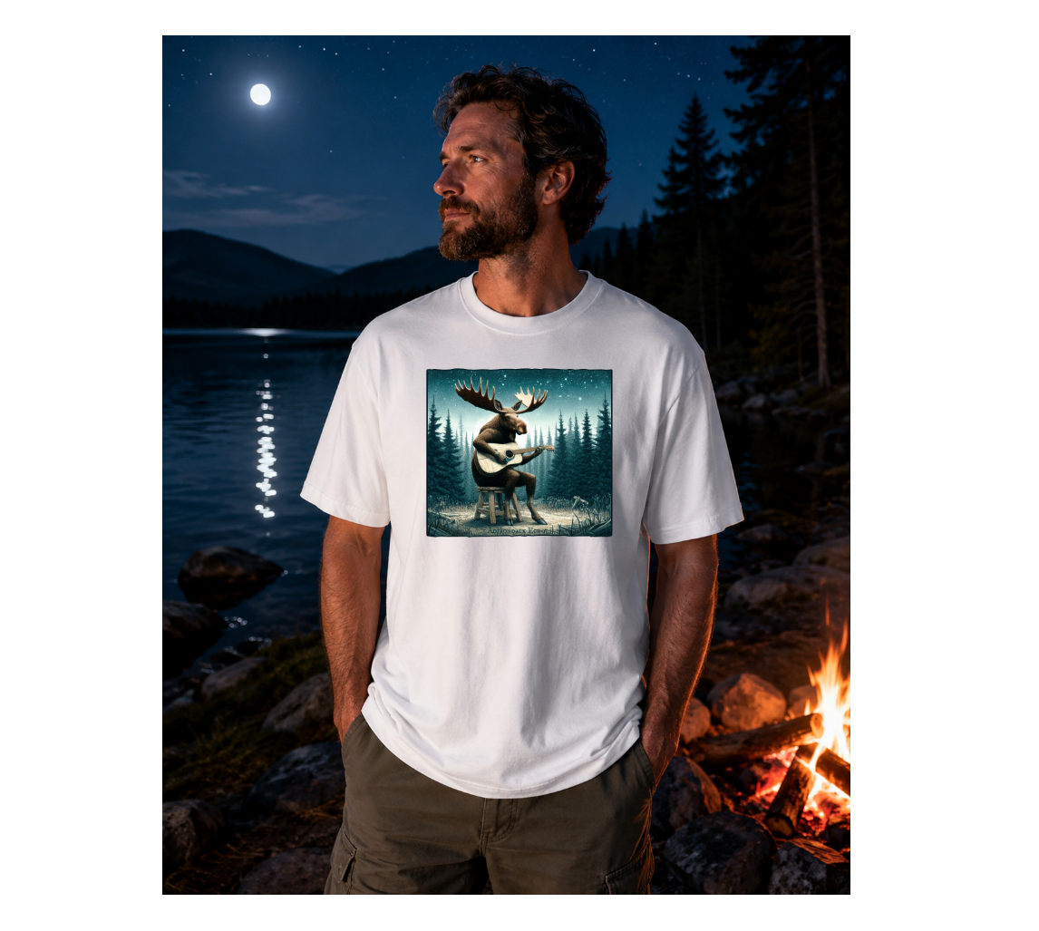 Midnight Moose Jam Session Tee | Free Shipping